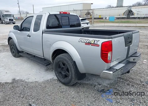 2008 Nissan Frontier Se from USA, damaged, VIN 1N6AD06W18C417557